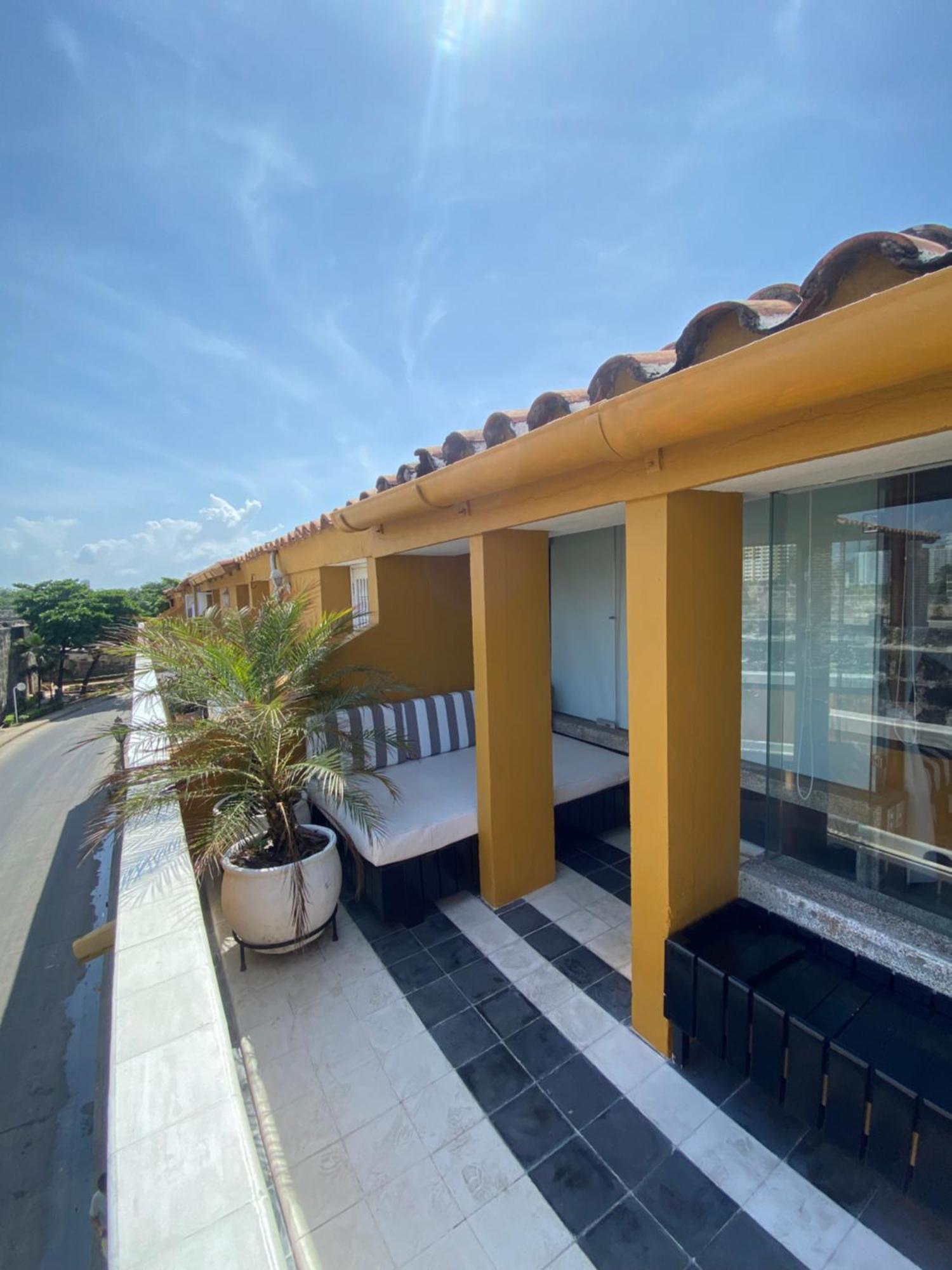 Ferienwohnung Apartamento Duplex Vista Al Mar Y Murallas Nuevo En La Ciudad Amurallada Cartagena  Exterior foto