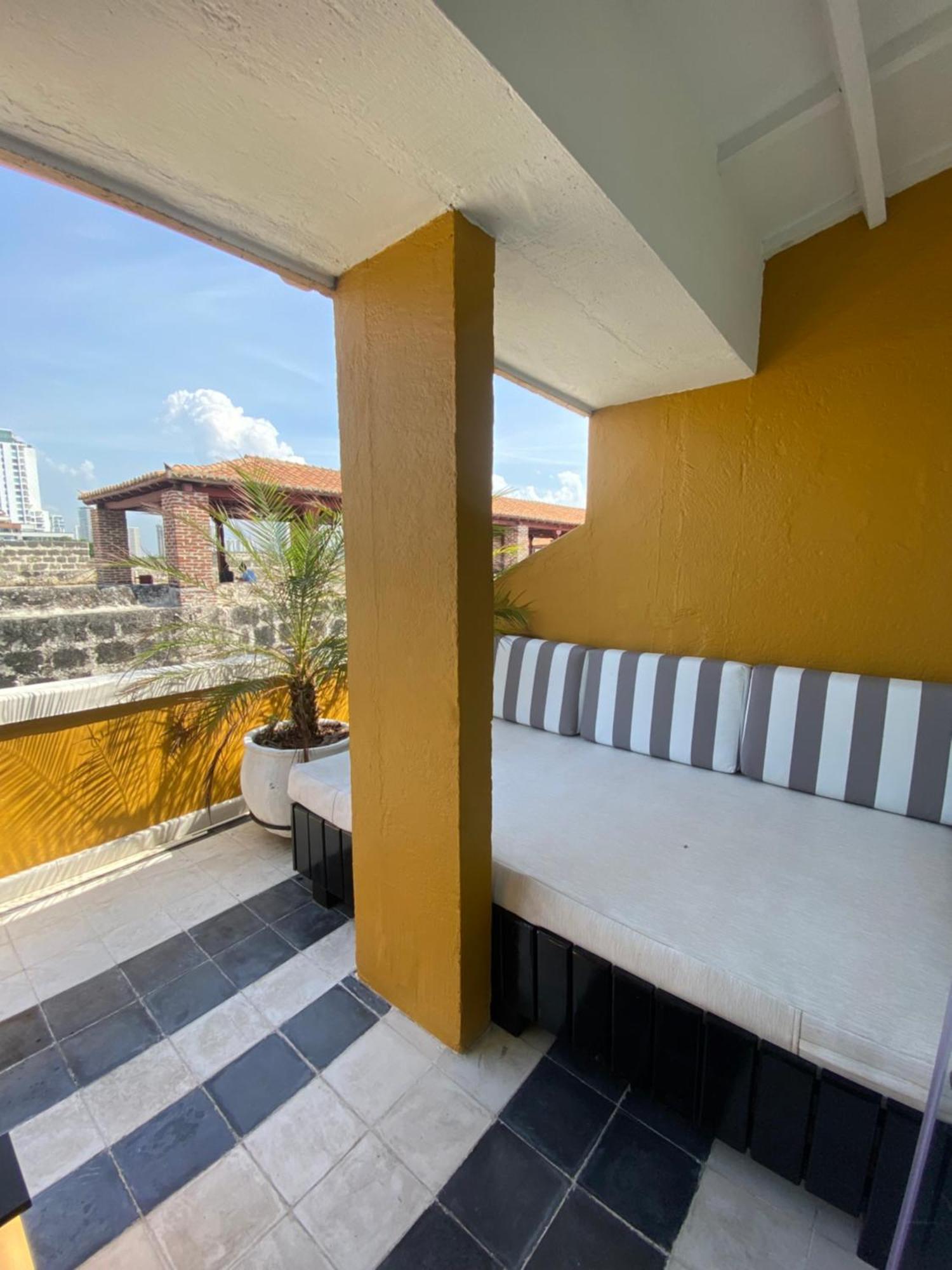 Ferienwohnung Apartamento Duplex Vista Al Mar Y Murallas Nuevo En La Ciudad Amurallada Cartagena  Exterior foto