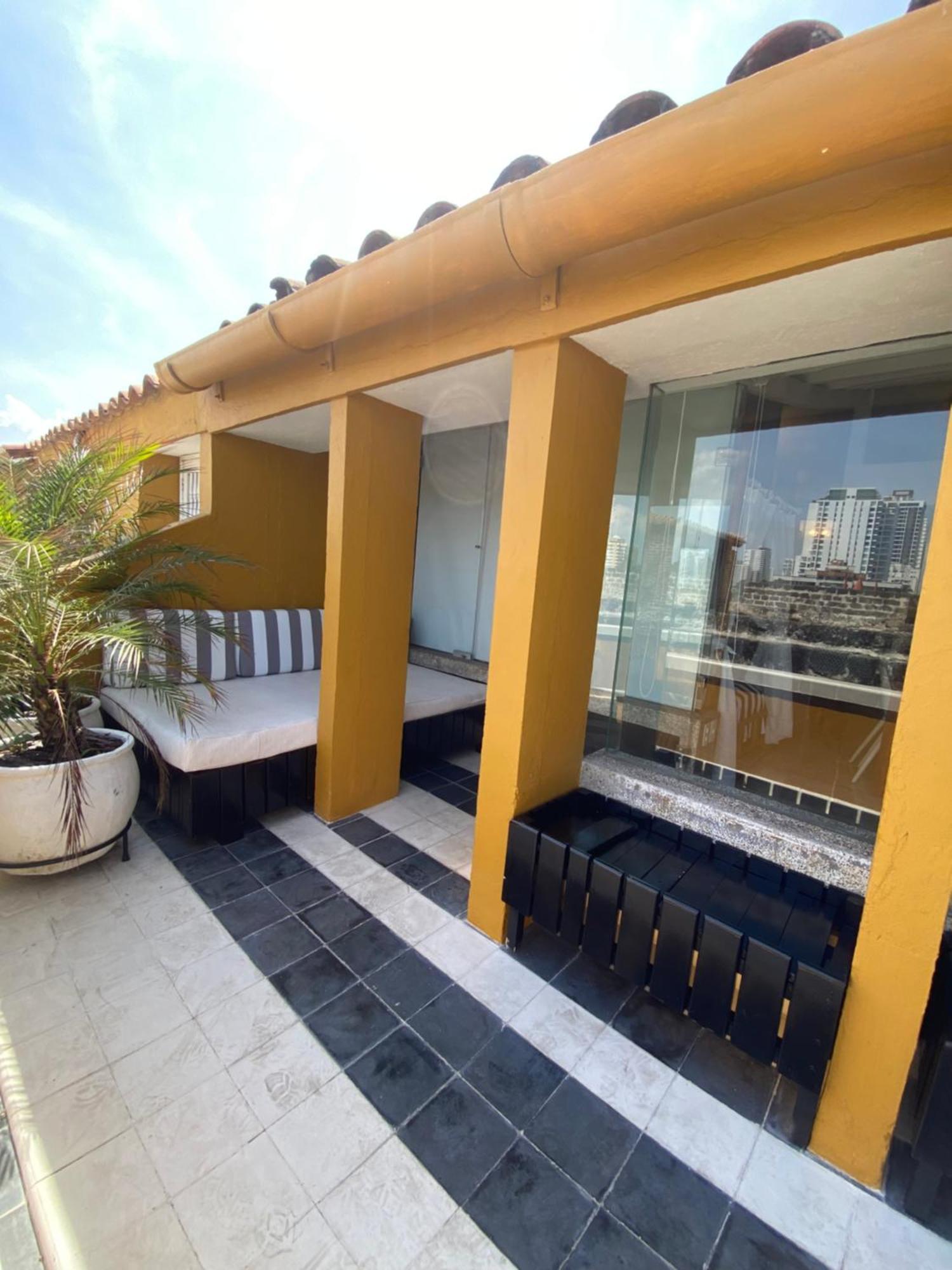 Ferienwohnung Apartamento Duplex Vista Al Mar Y Murallas Nuevo En La Ciudad Amurallada Cartagena  Exterior foto