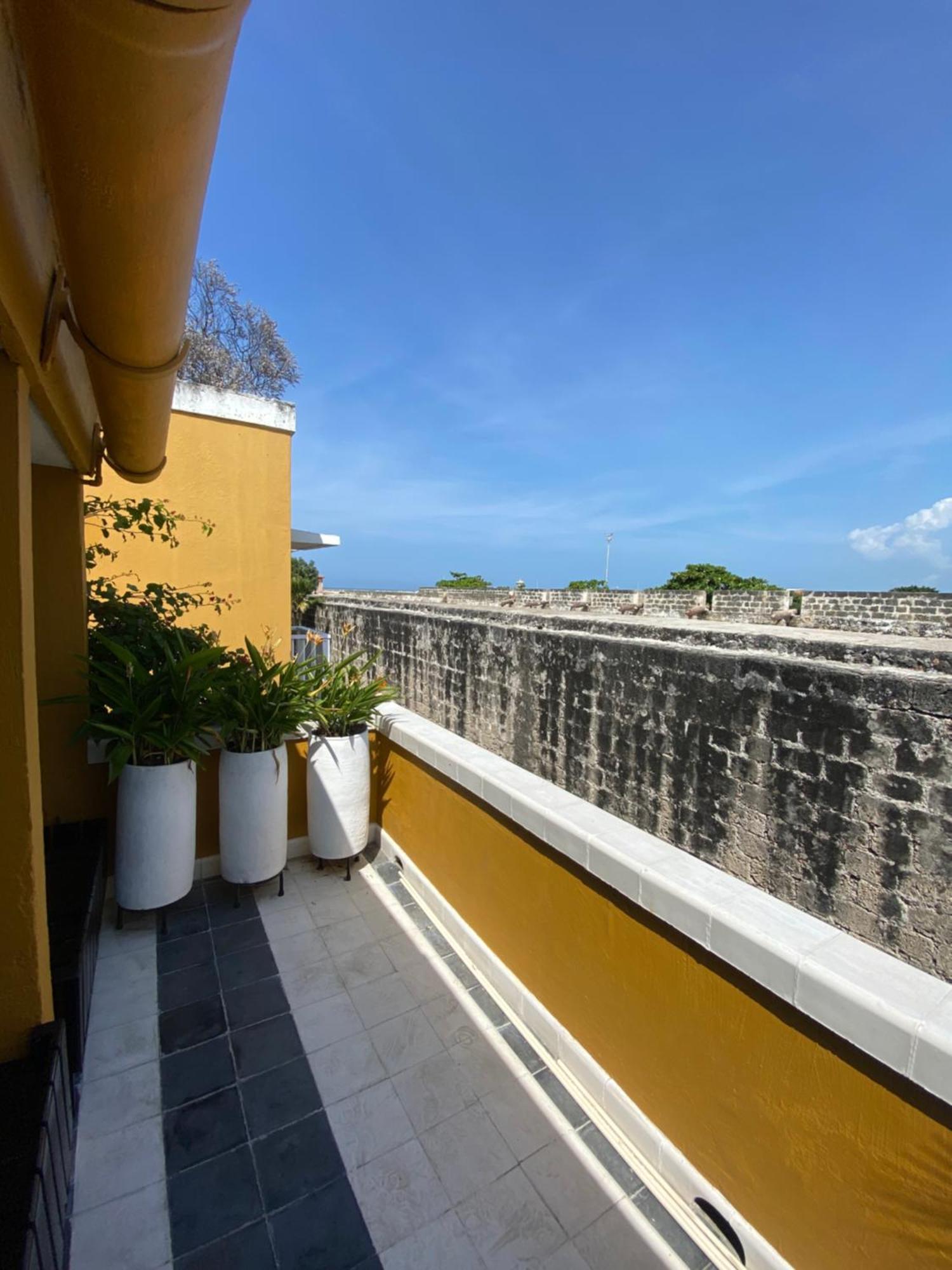 Ferienwohnung Apartamento Duplex Vista Al Mar Y Murallas Nuevo En La Ciudad Amurallada Cartagena  Exterior foto